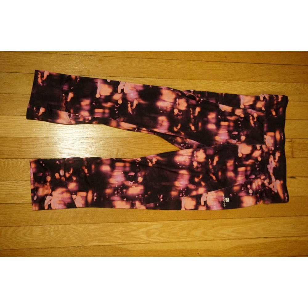 Pink patterned legging